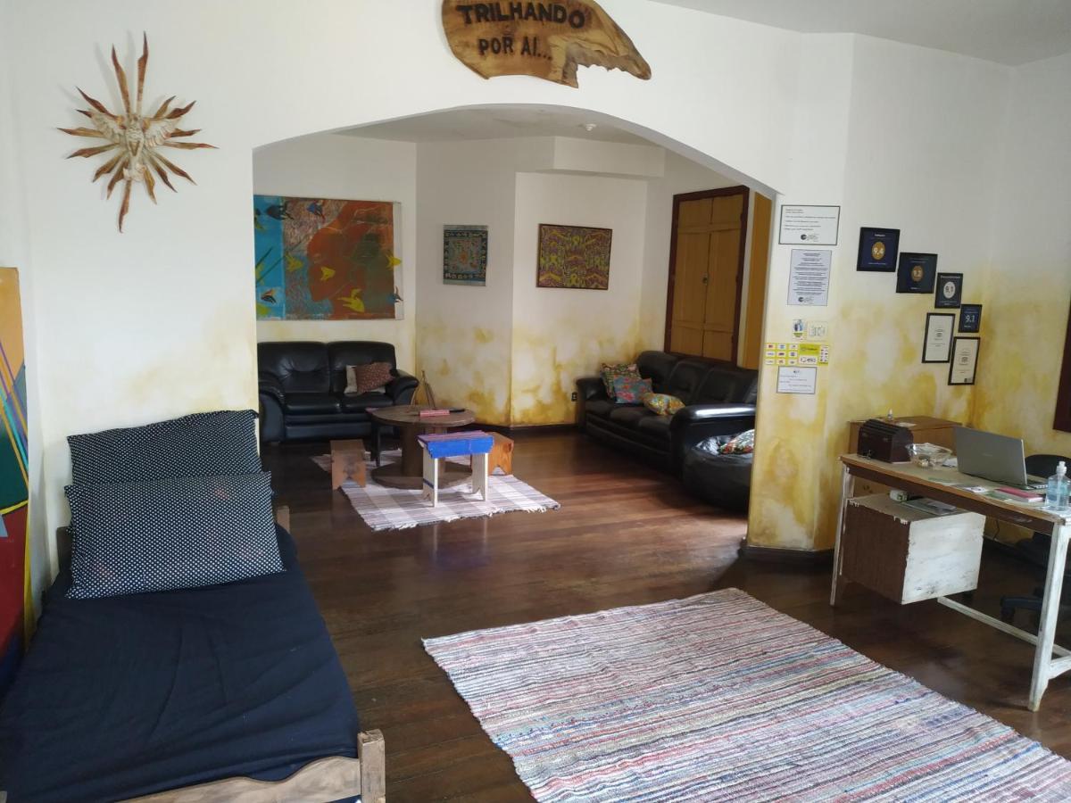 Trilhas De Minas Hostel Camping 오루프레투 외부 사진